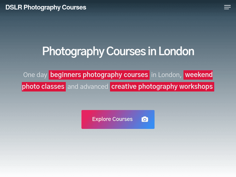 Dslrphotographycourses