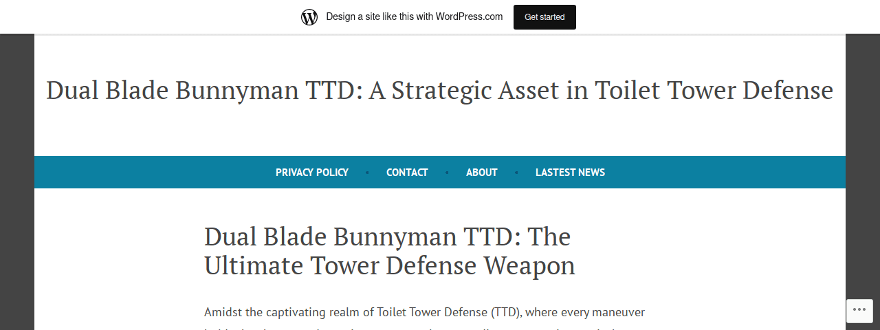 Dualbladebunnymanttdunitmarket