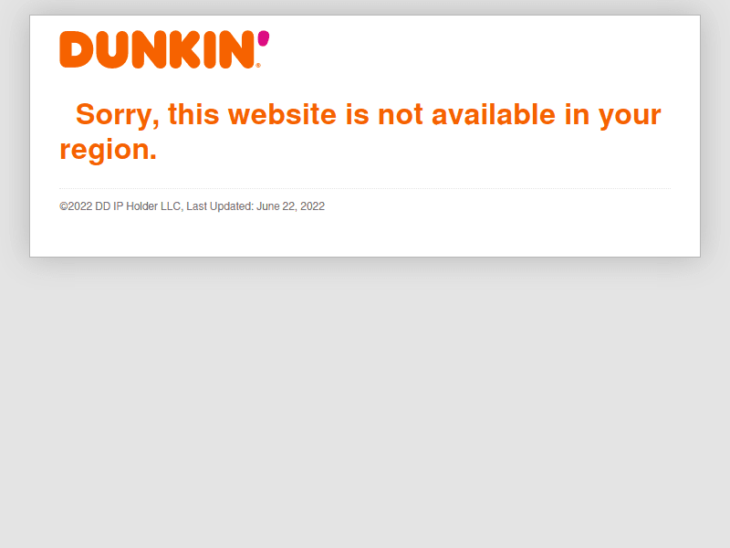 Dunkindonuts