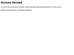 Electricgeneratorsdirect