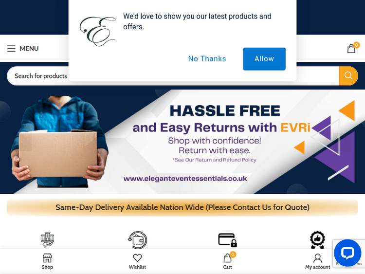 Eleganteventessentials