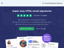 Emailsignaturerescue