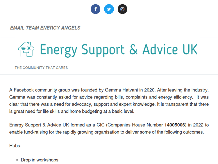 Energysupportandadvice