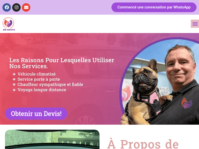 Enroutetransportanimalier