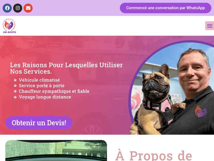 Enroutetransportanimalier