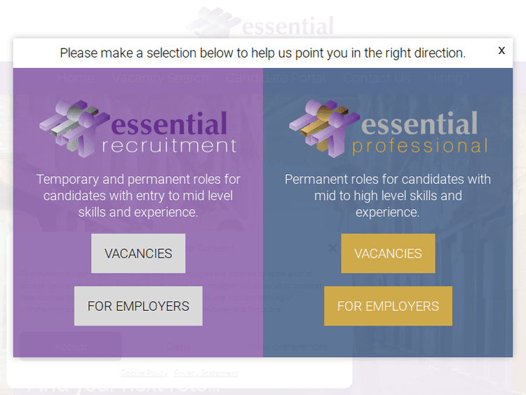 Essentialrecruitment