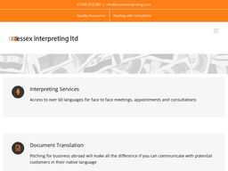 Essexinterpreting