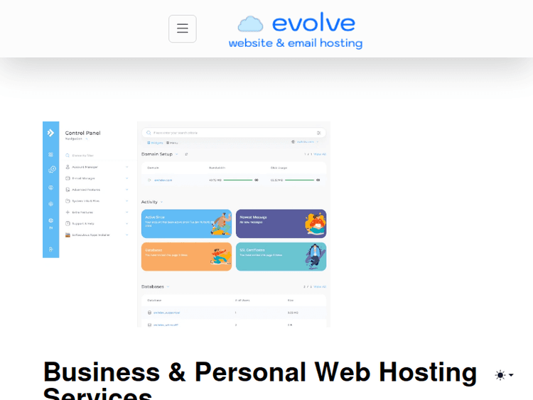 Evolvewebhost