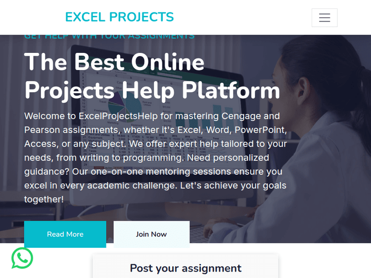 Excelprojectshelp