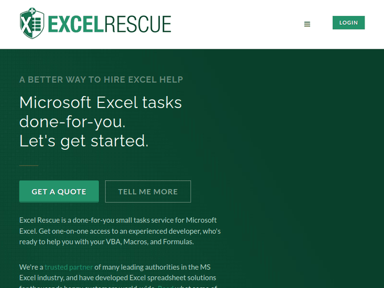 Excelrescue