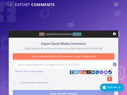 Exportcomments