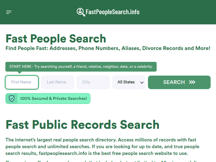 Fastpeoplesearch