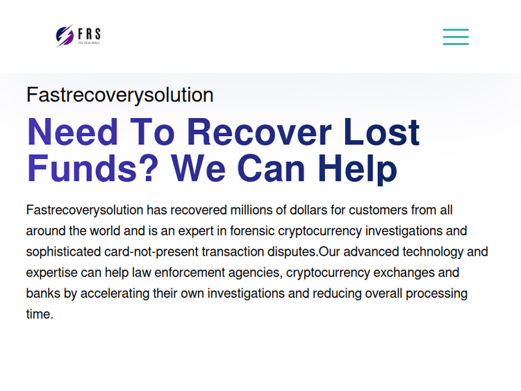 Fastrecoverysolution