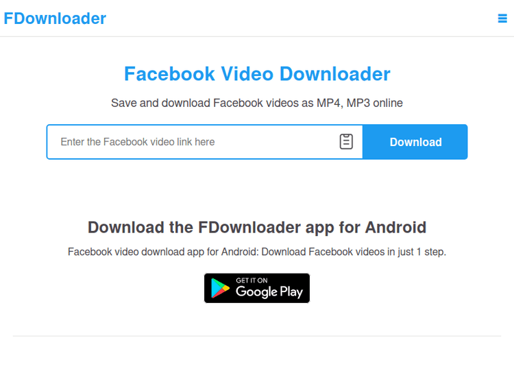 Fbdownloader