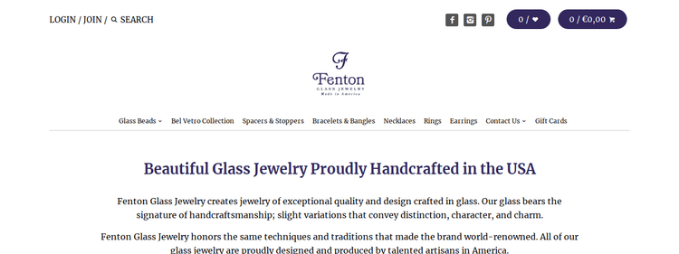 Fentonglassjewelry