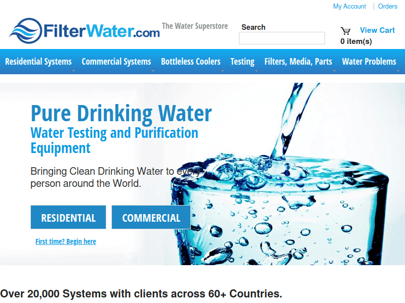 Filterwater