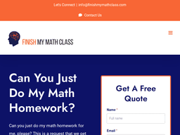 Finishmymathclass