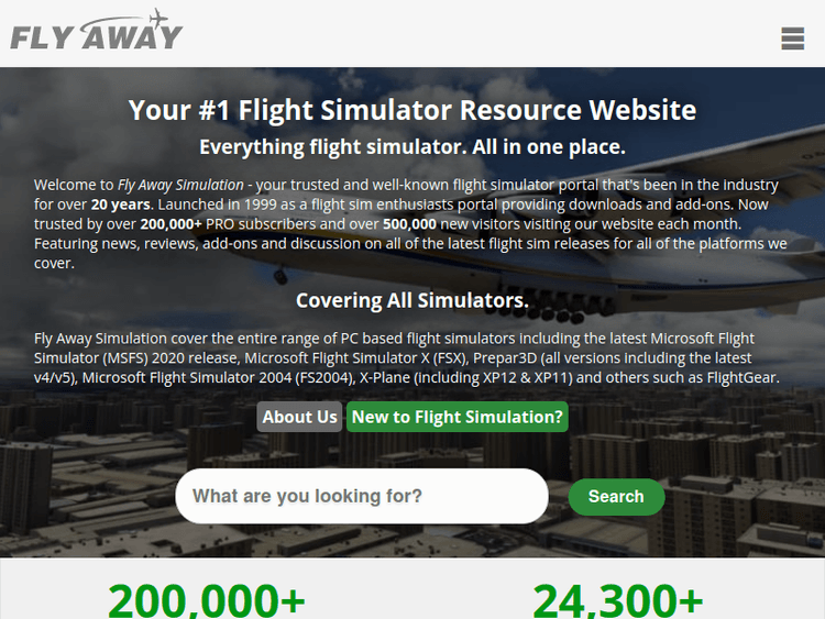 Flyawaysimulation