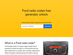 Fordradiocodes