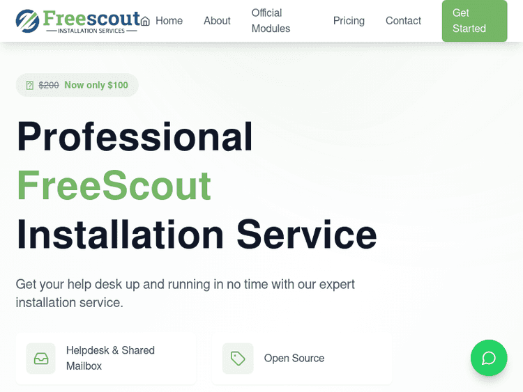 Freescout-installation