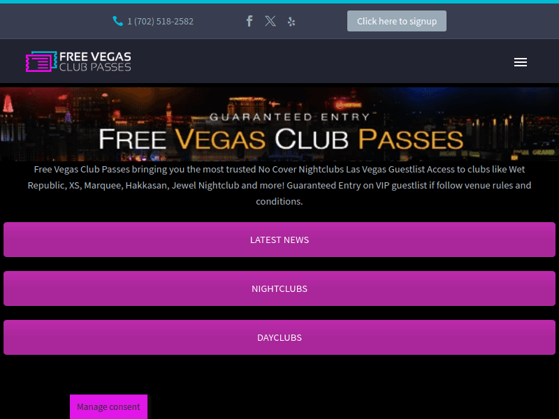Freevegasclubpasses