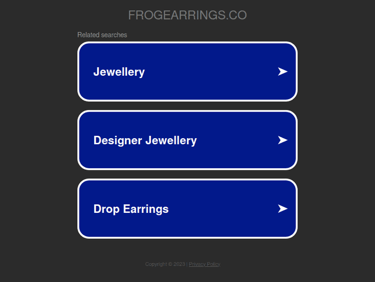 Frogearrings