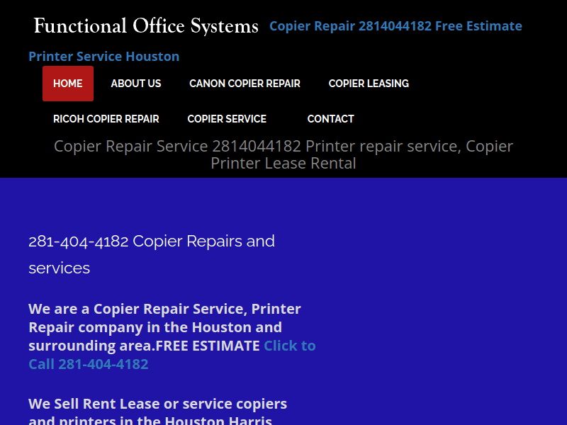Functionalofficesystems