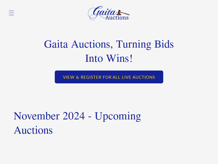 Gaita-auctions