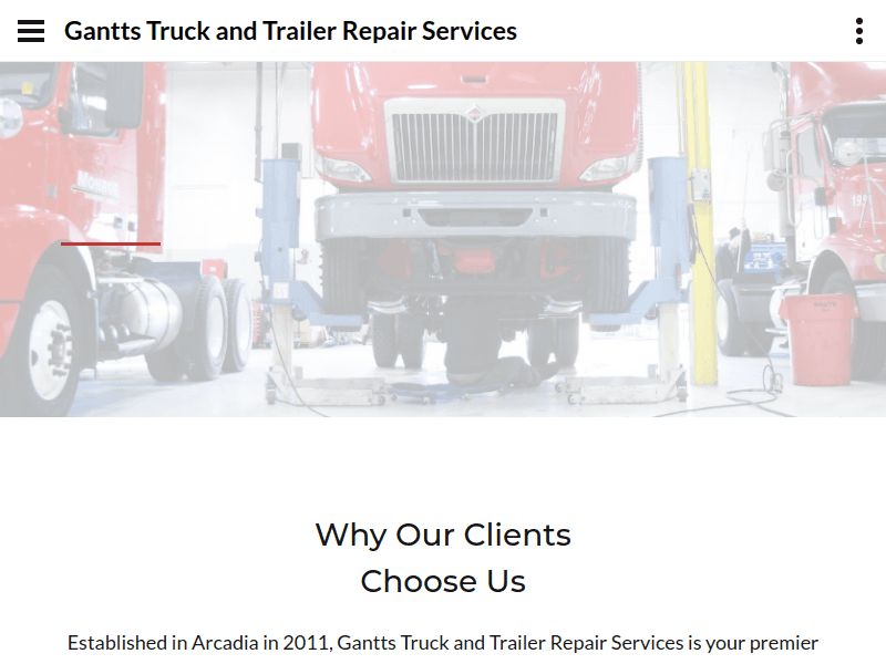 Ganttstruckandtrailerrepairservices
