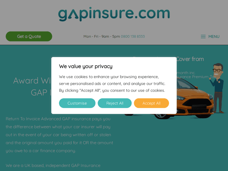 Gapinsure