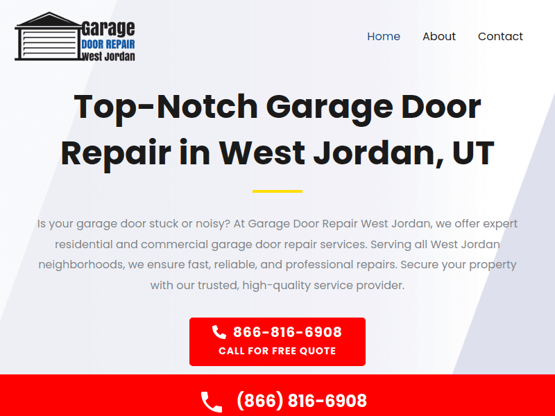 Garagedoorrepairwestjordan