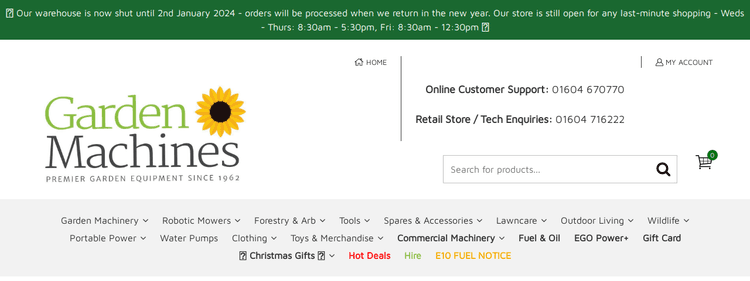 Gardenmachinesltd
