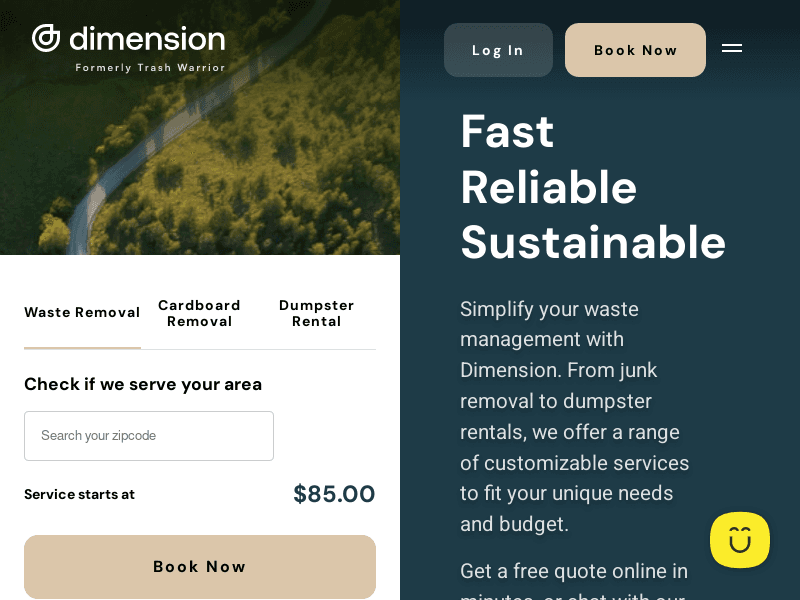 Getdimension