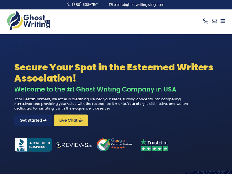Ghostwritingwing