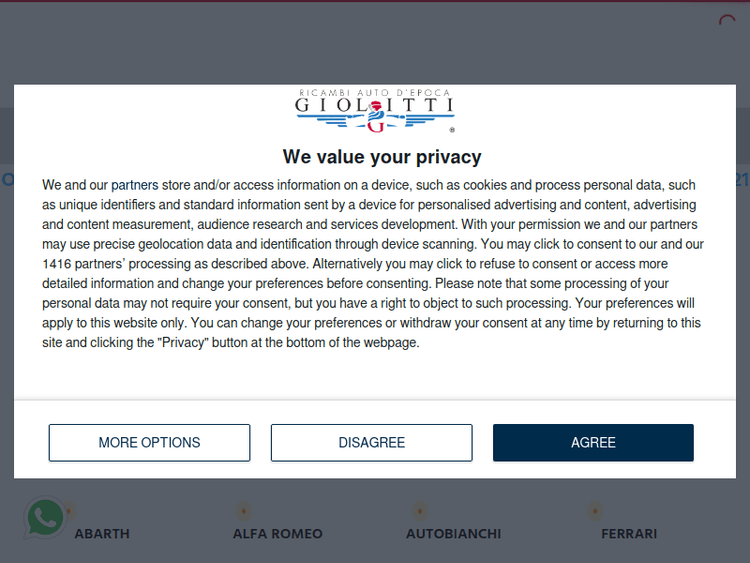 Giolittiricambiautodepoca