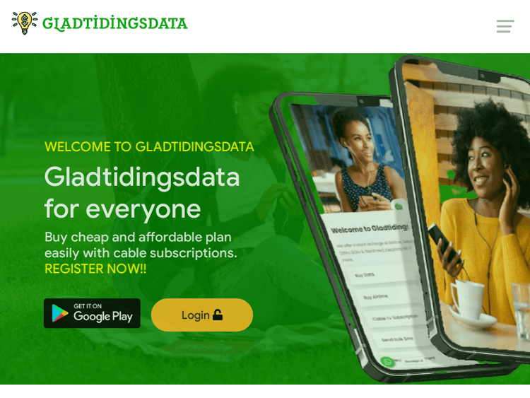Gladtidingsdata