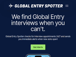 Globalentryspotter