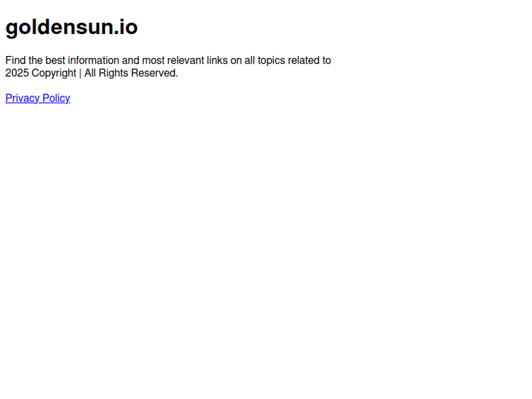 Goldensun