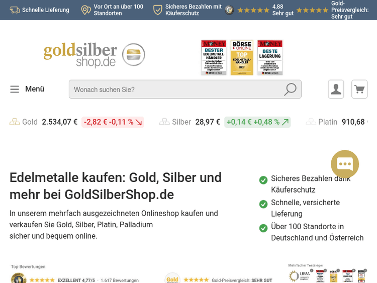 Goldsilbershop