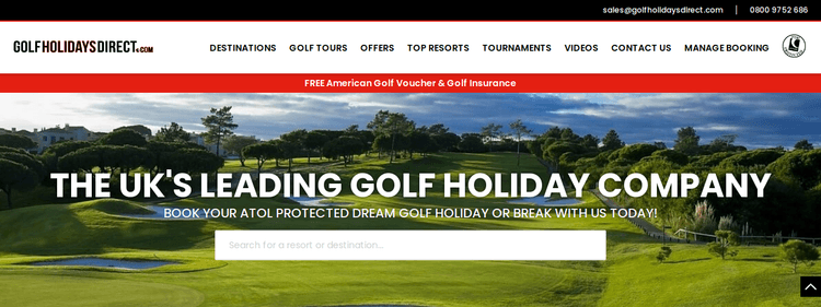Golfholidaysdirect
