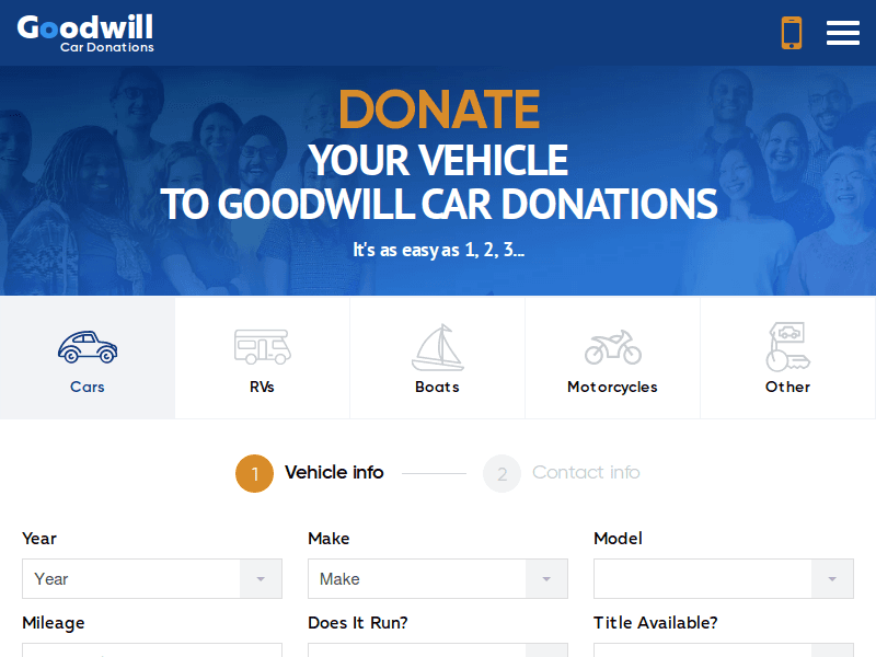 Goodwillcardonation