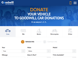 Goodwillcardonation