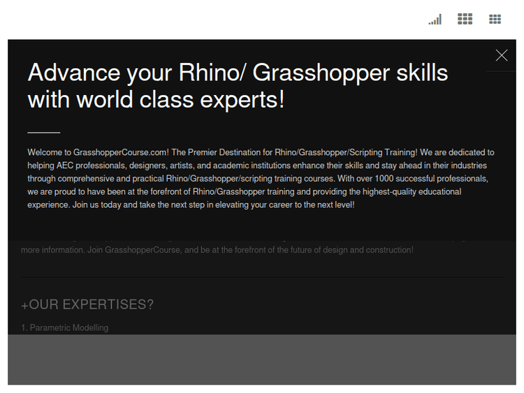 Grasshoppercourse