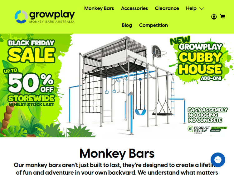 Growplaymonkeybars