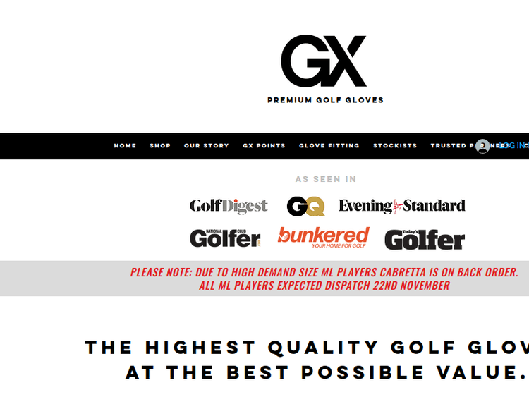Gxgolfgloves