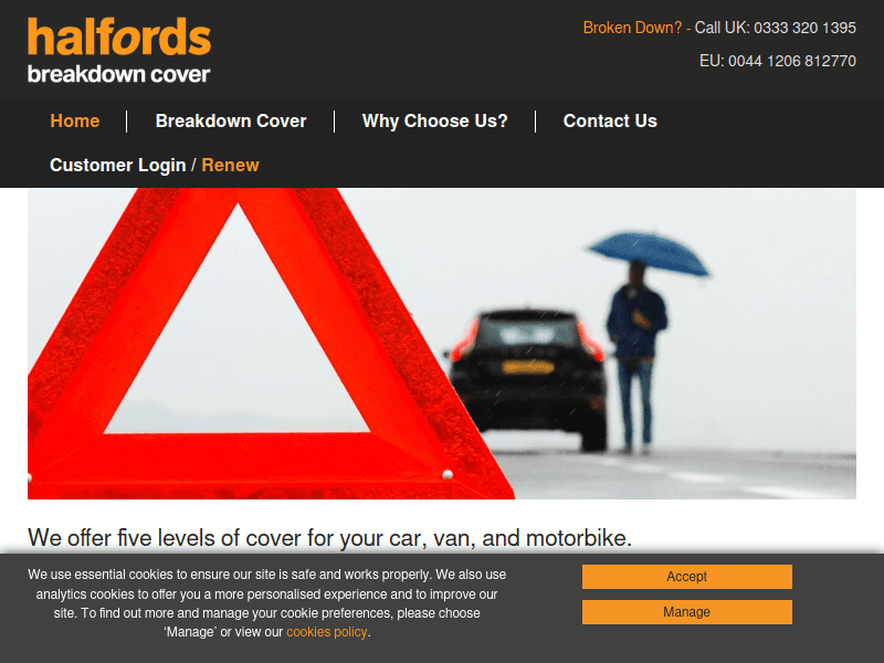 Halfordsbreakdowncover