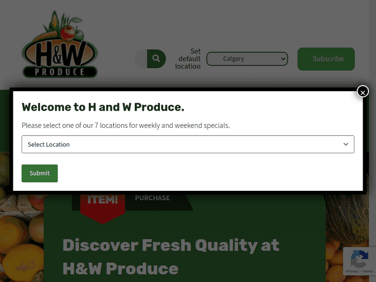 Handwproduce