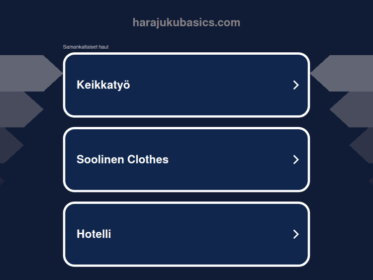 Harajukubasics