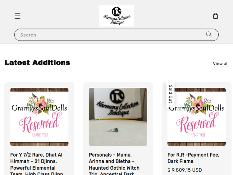 Harmonycollectionboutique