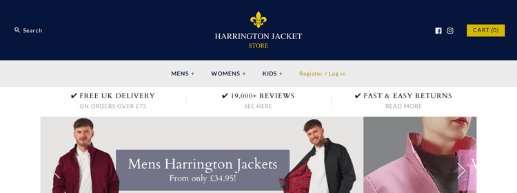 Harringtonjacketstore